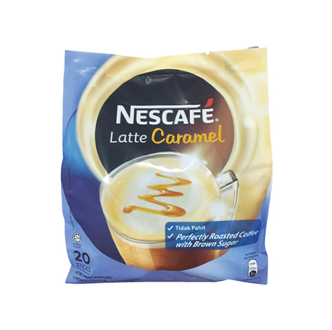 Nescafe Caramel Latte 20x25g